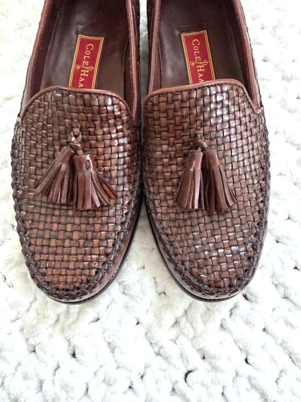 NEW Cole Haan Country Tassel Loafers (Brown) 6.5 - Picture 11 of 11